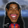 Cartoon: Ronaldinho (small) by Pajo82 tagged ronaldinho