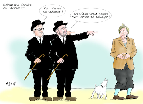 Schulz und Steinmeier