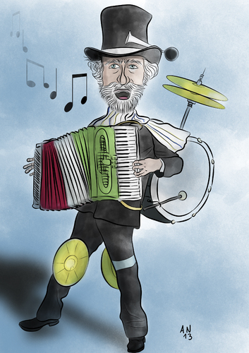 Cartoon: Verdi (medium) by Ago tagged giuseppe,verdi,200,jahre,karikatur,musik,komponist,italien,opern,aida,bel,canto,rigoletto,traviata,jubiläum,giuseppe,verdi,200,jahre,karikatur,musik,komponist,italien,opern,aida,bel,canto,rigoletto,traviata,jubiläum