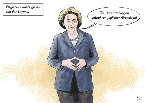 Von der Leyen Plagiatsvorwürfe