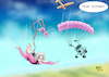 Cartoon: Diese Boomer (small) by Ago tagged generationenkonflikt,jugend,alter,baby,boomer,wirtschaft,vorsorge,sozialversicherungen,rente,alterspyramide,lebenserwartung,geburtenrate,gesundheit,fortschritte,medizin,fitness,forever,young,fallschirmspringen,rollator,politik,karikatur,cartoon,pressezeichnung,illustration,ago,agostino,natale