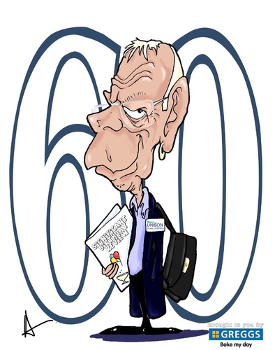 Cartoon: John S - final (medium) by Andyp57 tagged caricature,wacom,painter
