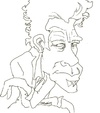 Cartoon: Tom Waits (small) by Andyp57 tagged caricature,wacom,painter