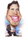 Cartoon: John Travolta (small) by besikdug tagged john,travolta,besik,dug,cartoon,karikatura,usa,holliwood,dugashvili