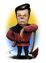 Cartoon: Viktor Yanukovich (small) by besikdug tagged viktor,yanukovich,ukraine,besikdug,prezident,georgia,caricature,cartoon,besik,dugashvili