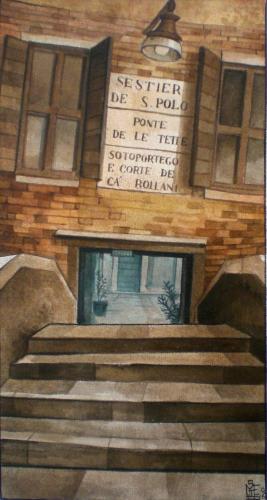 Cartoon: ponte de le tette (medium) by matteo bertelli tagged venice,illustration,,illustration,venedig,italien,architektur,gebäude,brücke