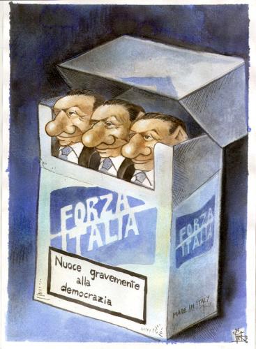 Cartoon: really dangerous (medium) by matteo bertelli tagged illustration,berlusconi,dangerous,,illustration,silvio,berlusconi,gefahr,packung,zigarettenpackung,gefährlich,italien,zigaretten,tödlich,warnhinweis,analogie,politiker,ministerpräsident