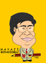 Cartoon: HAYATI BOYACIOGLU (small) by serkan surek tagged surekcartoons