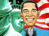 Cartoon: Obama caricature (small) by boyd999 tagged caricature