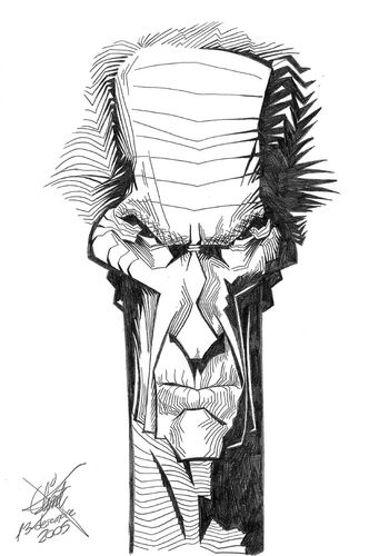 Cartoon: Clint Eastwood (medium) by Xavi dibuixant tagged oscar,film,cinema,director,actor,star,hollywood,eastwood,clint,clint,eastwood,karikatur,mann,portrait,gesicht,star,schauspieler,filmstar,regisseur,alt,gealtert,hollywood,western,zeichnung