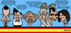 Cartoon: Dia de la hispanidad (small) by Xavi dibuixant tagged rey,spain,espana,gobierno,12,de,octubre,hispanidad