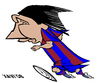 Cartoon: Leo Messi (small) by Xavi dibuixant tagged messi leo fcb barcelona football soccer futbol