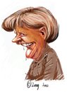 Cartoon: Angela Merkel (small) by Toni Malakian tagged angela,merkel