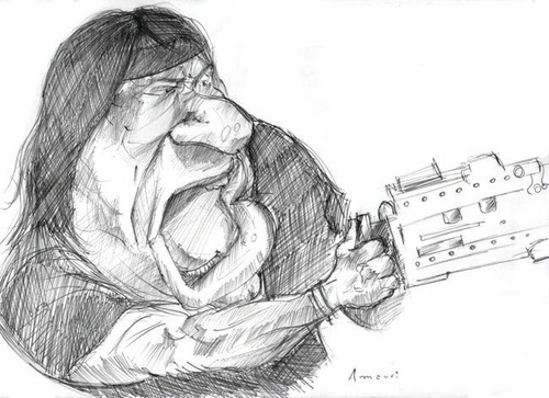 Cartoon: Rambo (medium) by Amauri Alves tagged movie,actor