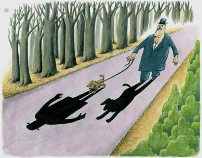 Cartoon: Man-animal (medium) by ciosuconstantin tagged dog