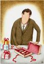 Cartoon: Gift (small) by ciosuconstantin tagged surprise