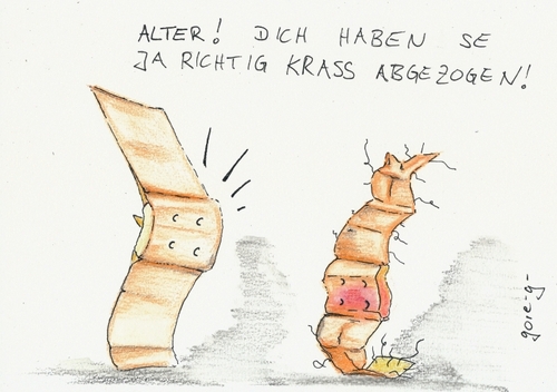 Cartoon: Abgezogen (medium) by gore-g tagged pflaster,abgezogen