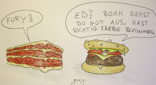 Cartoon: gestern erst im Stall und heute? (medium) by gore-g tagged pferd,pferdefleisch,skandal,fleisch,fury,mred