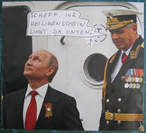 Cartoon: Heiligenschein (medium) by gore-g tagged putin,heiligenschein,krimm,russland,ukraine