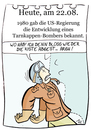 Cartoon: 22. August (small) by chronicartoons tagged tarnkappenbomber