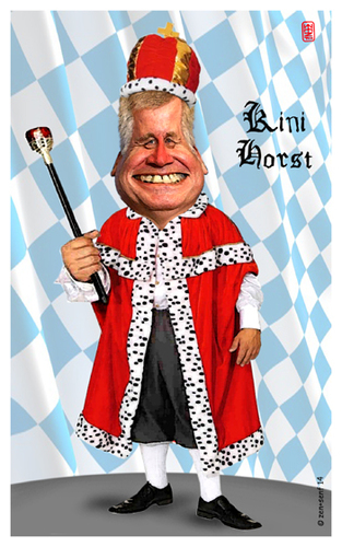 Cartoon: Kini Horst (medium) by zenundsenf tagged andi,augsburg,bayrischer,composing,csu,horst,karikatur,könig,ministerpräsident,märchen,seehofer,walter,zenf,zensenf,zenundsenf