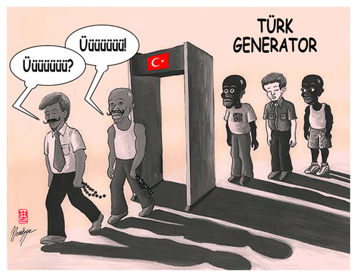 Cartoon: Tuerk-Generator (medium) by zenundsenf tagged türken,turks,generator,zenf,zensen,zenundsenf,walter,andi