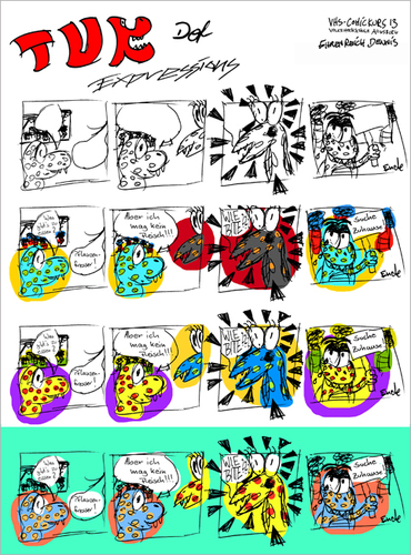 Cartoon: COMIC KURS 2013 Ergebnisse (medium) by zenundsenf tagged barbara,von,hoerschelmann,christoph,hammerl,dennis,ehrenreich,andi,walter,vhs,volkshochschule,augsburg,comickurs,2013,zenf,zensenf,zenundsenf,herrscher,der,welt,mittelalter,bauer,heribert,pola,hund,comic,woisdahund,tuk,sauriercomic,def,jeff,wanze,criminalstory,comickriminalstory,comicskript,panels,illustration,storyboard,composing