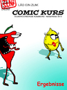 Cartoon: COMIC KURS 2012 Ergebnisse (small) by zenundsenf tagged comic,kurs,course