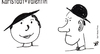 Cartoon: VALENTIN-KARLSTADT (small) by zenundsenf tagged karl,heinz,prinz,carikature,valentin,karlstadt,liesl,volkshochschule,augsburg,kurs,karikaturen,comics,illus,andreas,walter