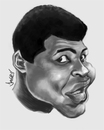Cartoon: Muhammad Ali (small) by Darrell tagged muhammad ali