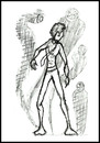 Cartoon: Ghosts Of The Past (small) by Abe tagged school,ghost,ghosts,pencil,hero,ganitor,tie,student,scared,lonely