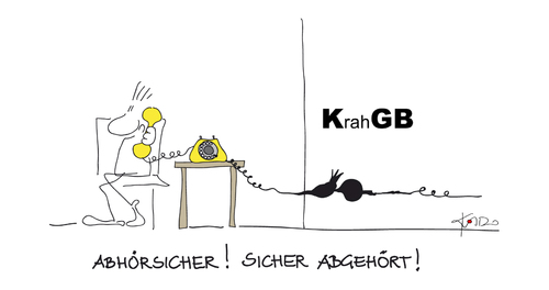 Cartoon: KrahGB (medium) by KADO tagged großer,brother,big,surveillance,totalüberwachung,überwachung,cameras,kameras,security,sicherheit,krähe,crow,animal,bird,vogel,kado,kadocartoons,dominika,kalcher,comic,humor,spass,cartoon,illustration,austria,steiermark,graz,styria,kunst,art,zeichnen,draw