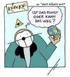 Cartoon: Gott räumt auf (small) by badham tagged hammel,björn,badham,kater,köpcke,gott,erde,kunst