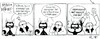 Cartoon: Kater u. Köpcke - Rückseite 4 (small) by badham tagged badham hammel kater köpcke panel rückseite backside zurück back again reader leser leserzahlen publikum