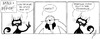 Cartoon: Kater u. Köpcke - Durcheinander (small) by badham tagged köpcke kater hammel badham durcheinander reihenfolge panel chaos confusion inverted verkehrtrum