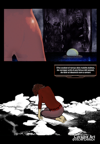 Cartoon: Mon Naufrag (medium) by DrCoragre tagged comic,digital,art,illustration,drawing