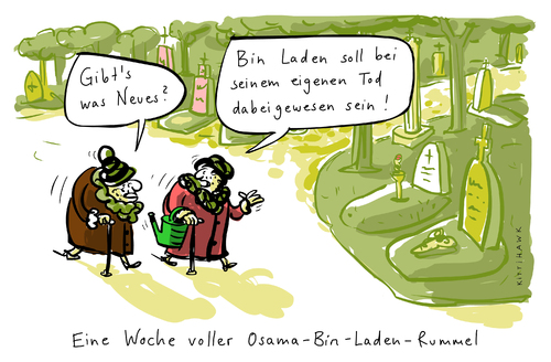 Cartoon: bin laden war dabei (medium) by kittihawk tagged story,big,news,neues,was,bericht,nachrichten,bestätigt,quaida,al,obama,tötung,gezielte,osama,dabeigewesen,tod,eigenen,seinem,bei,soll,laden,bin,osama bin laden,tod,al quaida,terrorist,terrorismus,medien,nachrichten,osama,bin,laden,al,quaida