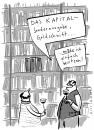 Cartoon: das kapital (small) by kittihawk tagged das,kapital,karl,marx,literatur,bibliothek