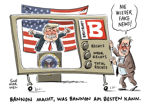 Cartoon: Bannons Abgang (medium) by Schwarwel tagged trump,donald,us,usa,amerika,bannon,weißes,haus,breitbart,rechts,nazi,nazis,ultrarechts,ultrarechte,populismus,rechtspopulismus,populist,webseite,news,nachrichten,recht,karikatur,schwarwel,trump,donald,us,usa,amerika,bannon,weißes,haus,breitbart,rechts,nazi,nazis,ultrarechts,ultrarechte,populismus,rechtspopulismus,populist,webseite,news,nachrichten,recht,karikatur,schwarwel