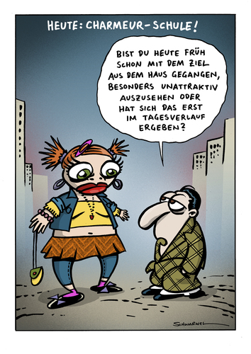 Cartoon von Schwarwel