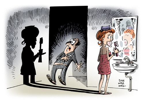 Cartoon: Charlie Hebdo Angst Deutsche (medium) by Schwarwel tagged charlie,hebdo,angst,deutsche,terroranschlag,karikatur,schwarwel,charlie,hebdo,angst,deutsche,terroranschlag,karikatur,schwarwel