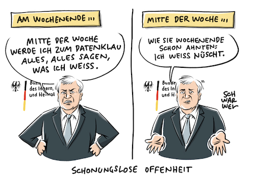 Cartoon: Cyberattacke Seehofer (medium) by Schwarwel tagged hacker,hacken,hackerangriff,prominente,politiker,afd,cyberattacke,alternative,für,deutschland,computer,daten,datenschutz,cyber,pc,mac,sarrazin,rechts,nazi,nazis,rechtsextrem,seehofer,datenklau,datendieb,datendiebstahl,bundesinnenminister,transarenz,aufklrärung,datenhack,it,anzeige,strafanzeige,cartoon,karikatur,schwarwel,hacker,hacken,hackerangriff,prominente,politiker,afd,cyberattacke,alternative,für,deutschland,computer,daten,datenschutz,cyber,pc,mac,sarrazin,rechts,nazi,nazis,rechtsextrem,seehofer,datenklau,datendieb,datendiebstahl,bundesinnenminister,transarenz,aufklrärung,datenhack,it,anzeige,strafanzeige,cartoon,karikatur,schwarwel