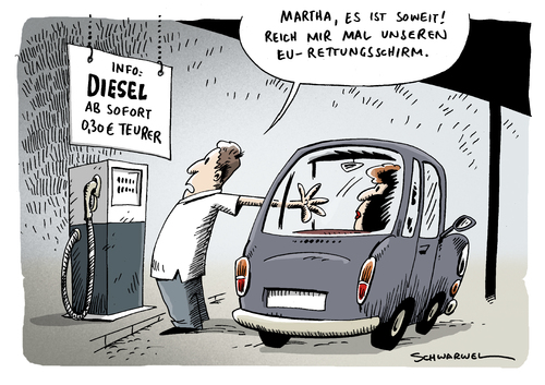 Diesel teurer