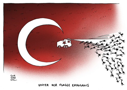 Cartoon: Erdogan Räumung Gezi Park (medium) by Schwarwel tagged türkei,erdogan,räumung,gezi,park,gewalt,terror,regime,widerstand,gegner,aufstand,revolte,polizei,demonstration,ministerpräsident,recep,tayyip,protest,opposition,karikatur,schwarwel,türkei,erdogan,räumung,gezi,park,gewalt,terror,regime,widerstand,gegner,aufstand,revolte,polizei,demonstration,ministerpräsident,recep,tayyip,protest,opposition,karikatur,schwarwel