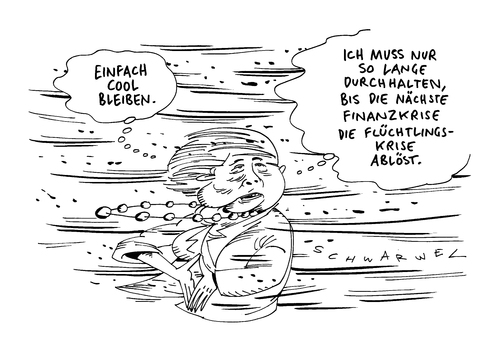 Cartoon: Flüchtlinge Merkel in der Krise (medium) by Schwarwel tagged flüchtlingskrise,flüchtlinge,asyl,asylsuchende,angele,merkel,angie,krise,krieg,terror,gewalt,syrien,russland,putin,eu,us,usa,obama,aufstand,fraktion,partei,csu,koalition,koalitionspartner,wirtschaftskirse,finanzkrise,karikatur,schwarwel,flüchtlingskrise,flüchtlinge,asyl,asylsuchende,angele,merkel,angie,krise,krieg,terror,gewalt,syrien,russland,putin,eu,us,usa,obama,aufstand,fraktion,partei,csu,koalition,koalitionspartner,wirtschaftskirse,finanzkrise,karikatur,schwarwel