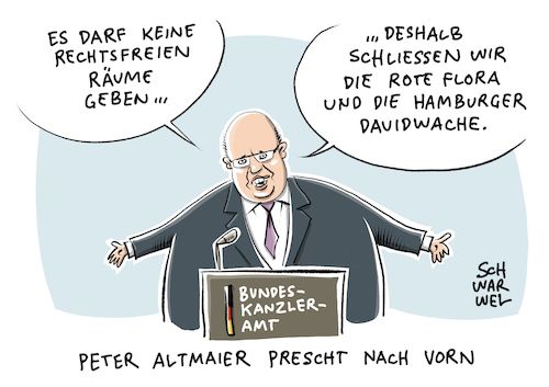 Cartoon: G20 Rote Flora Altmaier (medium) by Schwarwel tagged kanzleramtschef,cdu,islam,islamisten,szenetreff,aktionszentrum,welcome,to,hell,linksextrem,linksextremisten,linksextremismus,g20,gipfel,hamburg,deutschland,klimagipfel,globalisiserung,kapitalismus,kapitalismuskritik,krawalle,krawalltouristen,ausschreitungen,schanzenviertel,rote,flora,autnomom,gewalttätig,gewaltbereit,brennende,barrikaden,mülttonnen,autos,anzünden,schwarzer,block,antifa,hooligans,plünderungen,politik,politiker,polizei,polizeigewalt,rechtsfreier,raum,altmaier,hassprediger,moschee,schießung,autonome,zentren,autonomes,zentrum,karikatur,schwarwel,kanzleramtschef,cdu,islam,islamisten,szenetreff,aktionszentrum,welcome,to,hell,linksextrem,linksextremisten,linksextremismus,g20,gipfel,hamburg,deutschland,klimagipfel,globalisiserung,kapitalismus,kapitalismuskritik,krawalle,krawalltouristen,ausschreitungen,schanzenviertel,rote,flora,autnomom,gewalttätig,gewaltbereit,brennende,barrikaden,mülttonnen,autos,anzünden,schwarzer,block,antifa,hooligans,plünderungen,politik,politiker,polizei,polizeigewalt,rechtsfreier,raum,altmaier,hassprediger,moschee,schießung,autonome,zentren,autonomes,zentrum,karikatur,schwarwel