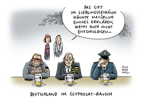 Gift im Bier