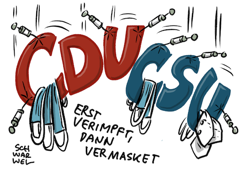 Impfmisere Maskenaffäre CDU CSU