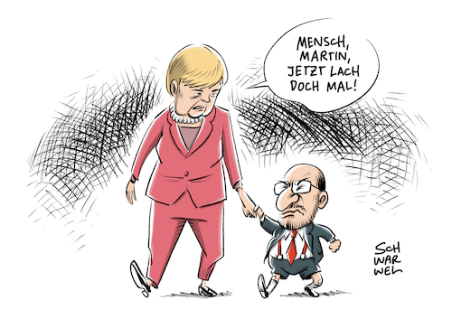 Jamaika Merkel Schulz SPD