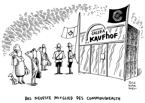 Cartoon: Kaufhof Kanadische Firma (medium) by Schwarwel tagged galeria,kaufhof,konadische,firma,kanada,warenhauskette,warenhaus,karikatur,schwarwel,galeria,kaufhof,konadische,firma,kanada,warenhauskette,warenhaus,karikatur,schwarwel